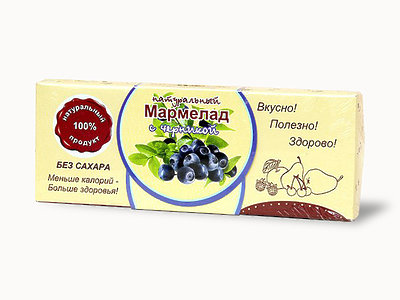 №2 Мармелад натуральный "Черника" 140г в Вольске
