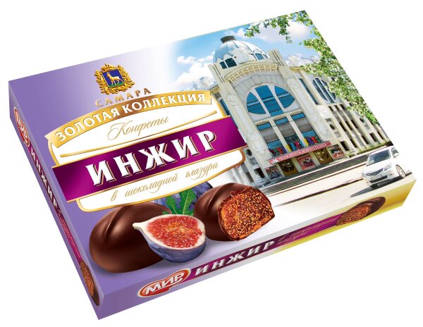 №2 КФ МИР Инжир в шоколадной глазури 160г в Вольске